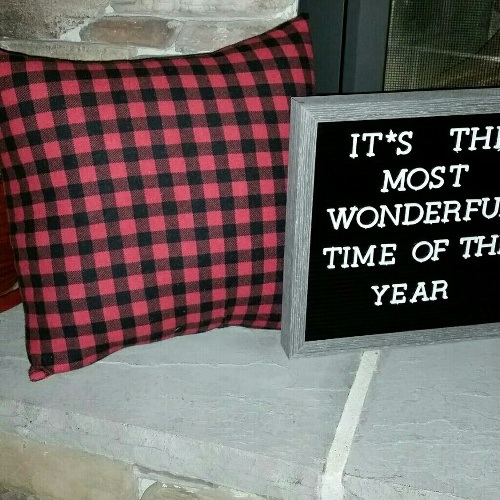 Buffalo Plaid Envelope Style Pillow Cover